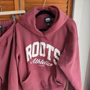 Roots Cloud Eco-Collection Sweat Suit Pants/Sweat top Set-SMALL